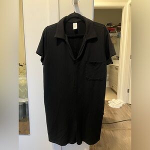 Smash+Tess Black Shorty Romper